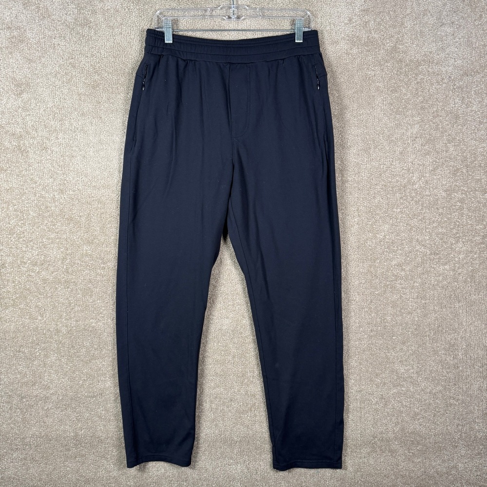Public Rec All Day Every Day Pants Mens 32/30 Black Tapered Joggers Casual